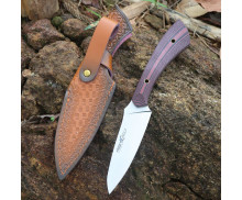 D2 Blade G10 Handle Fixed Survival Outdoor EDC Knife for Camping Hunting Hiking Fishing UD405532